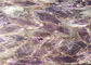 ホテルの壁パネルのための背部Litの自然な紫色の紫色の石造りの平板 サプライヤー